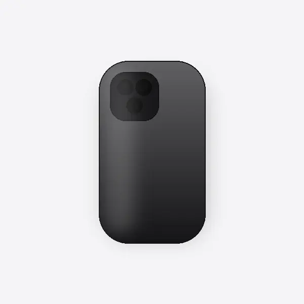 FUNDA SILICONA NEGRO IPH 15 PRO