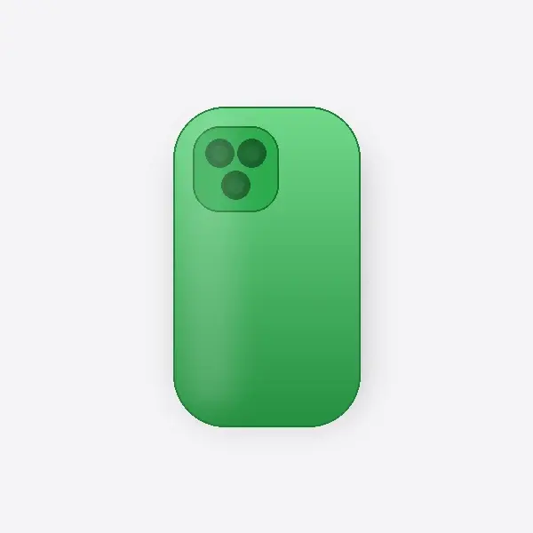 FUNDA SILICONA IPH 14 PLUS VERDE
