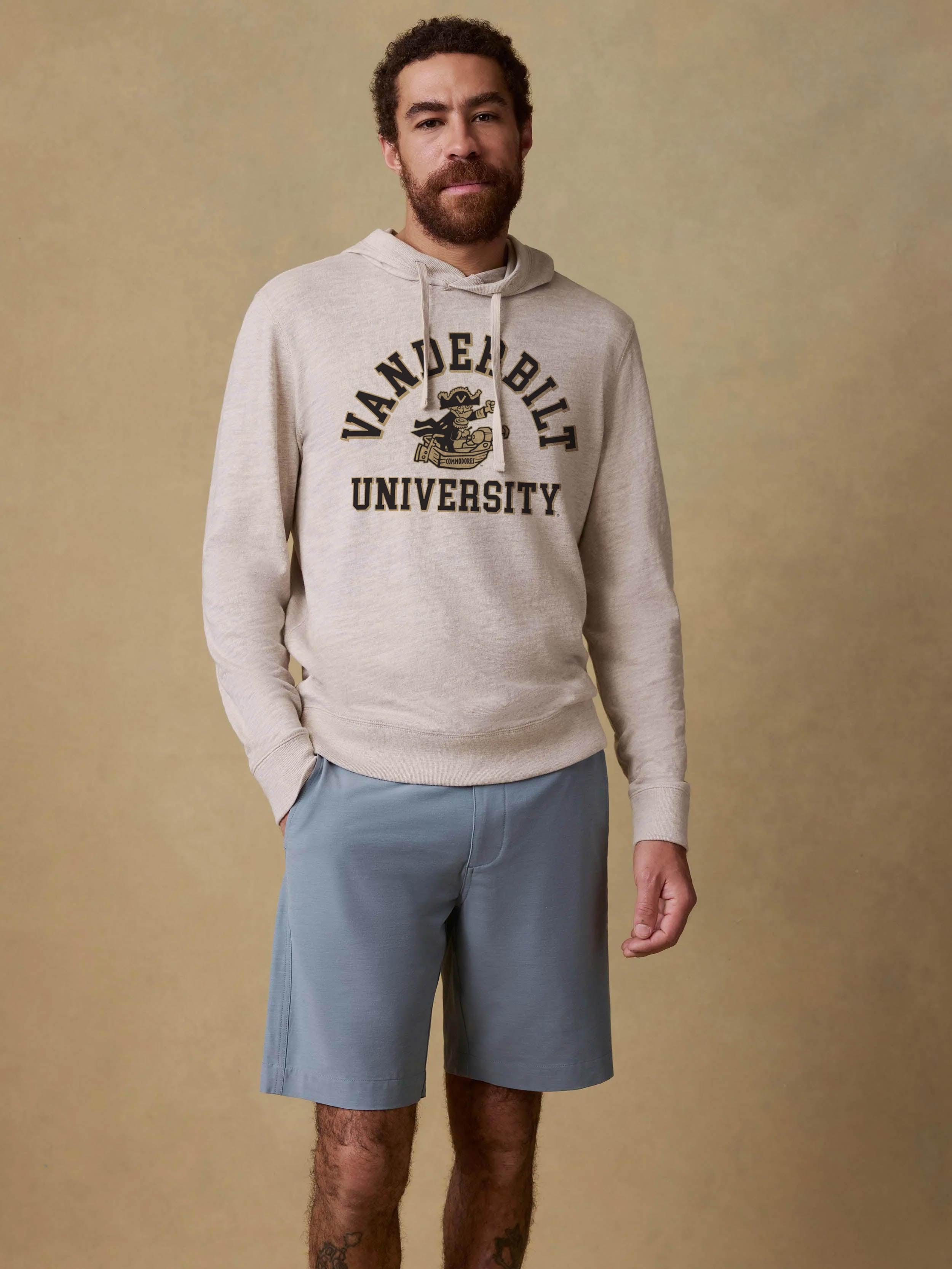 Faherty Vanderbilt University Sunwashed Organic Hoodie