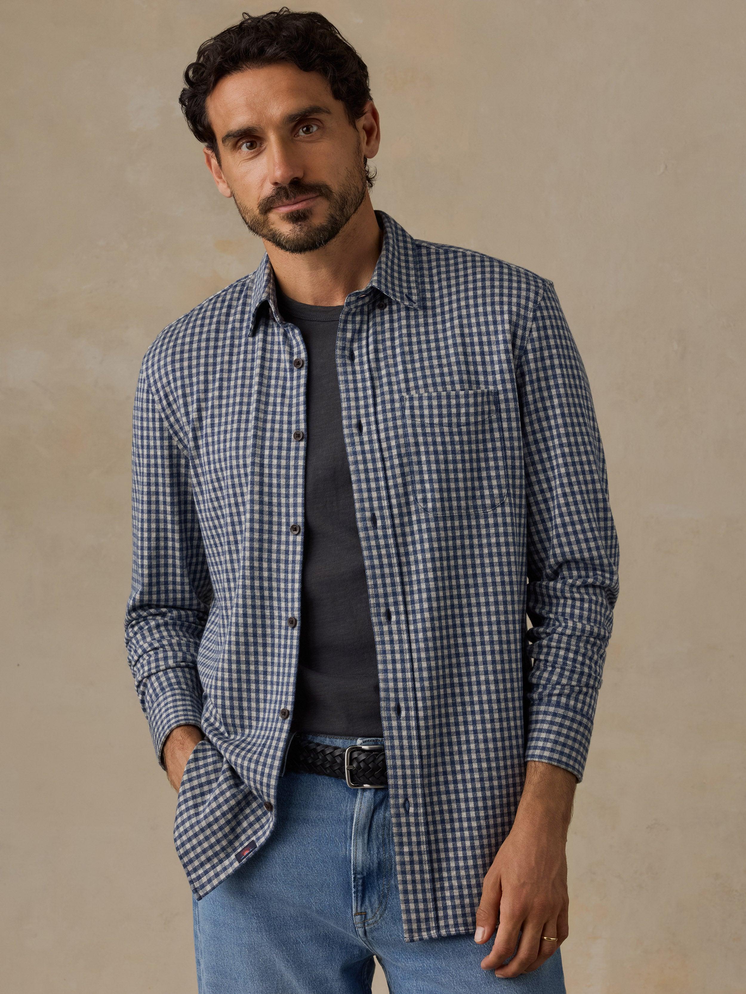 Faherty Coastline Knit Shirt