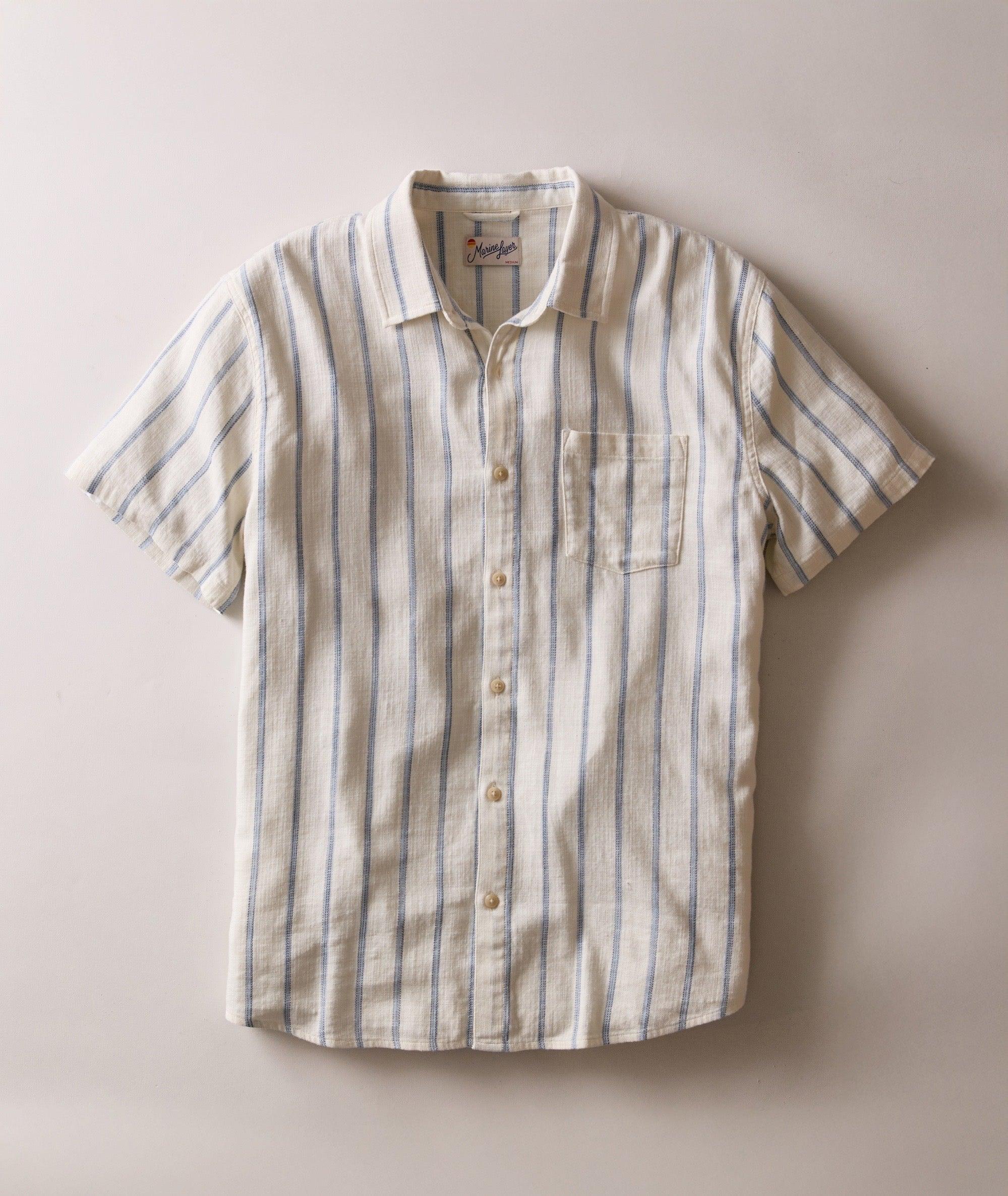 Marine Layer Stretch Selvage Short Sleeve Shirt