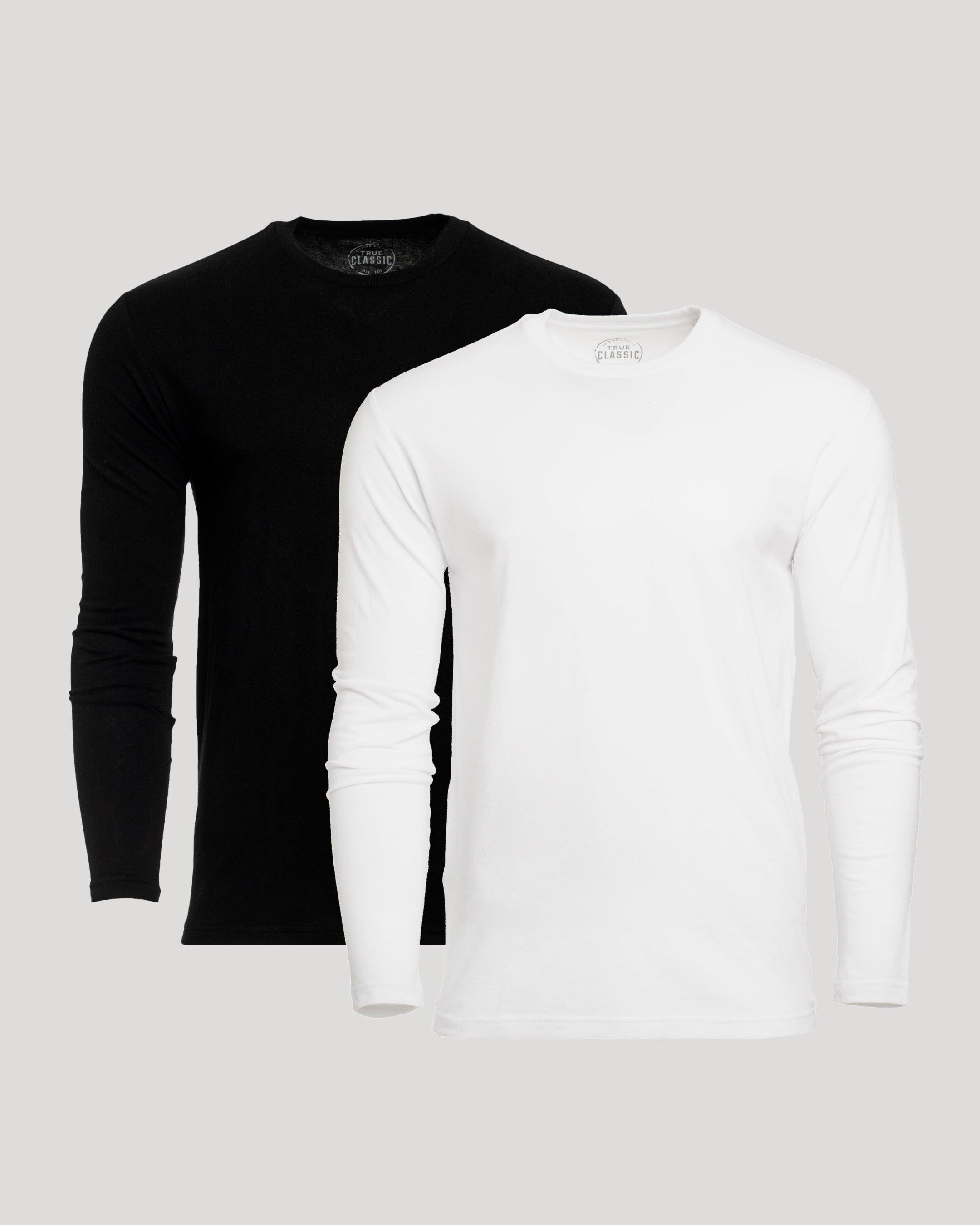 True Classic Classic Long Sleeve Crew Neck 2-Pack