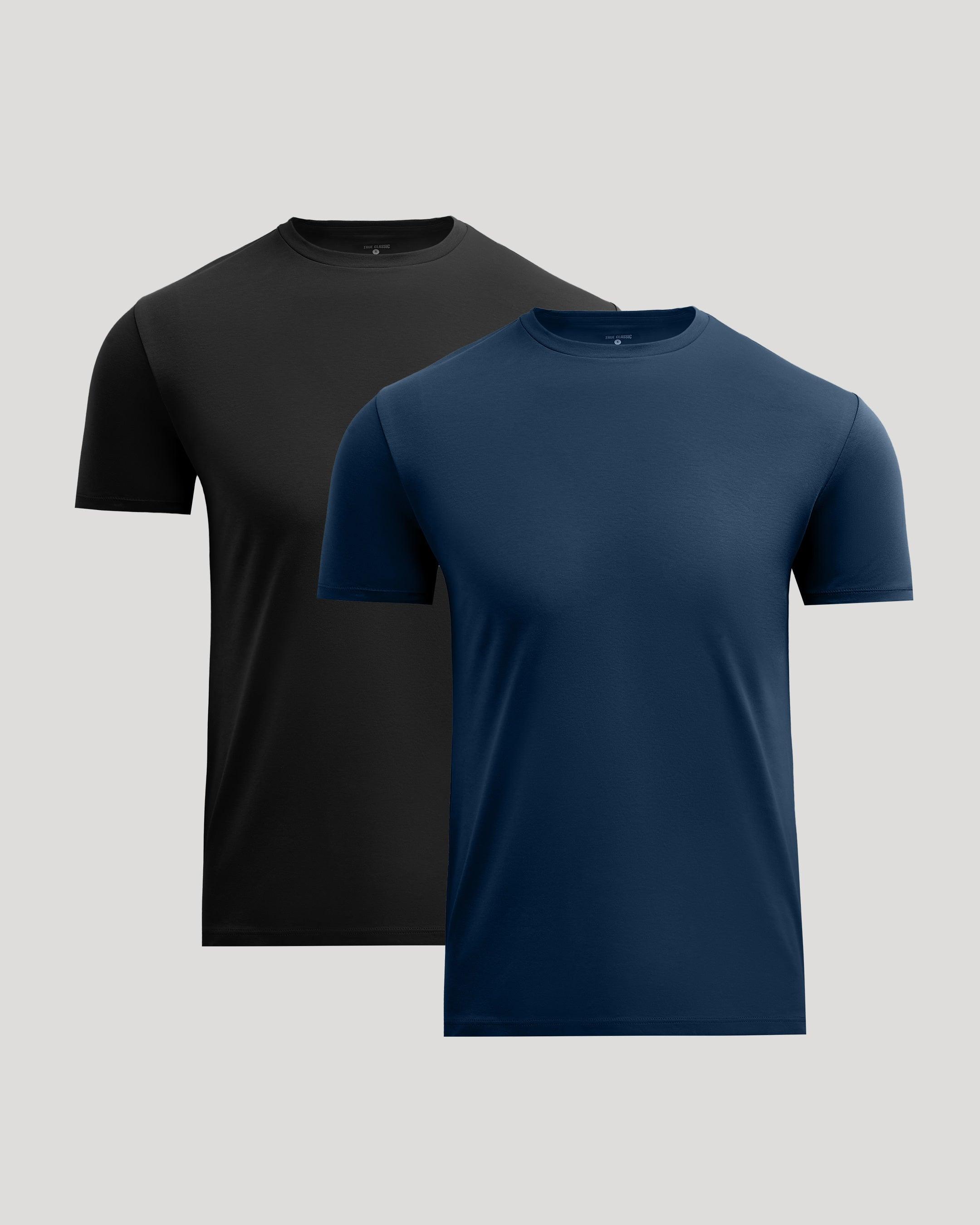 True Classic Pima Cotton Blend Crew 2-Pack
