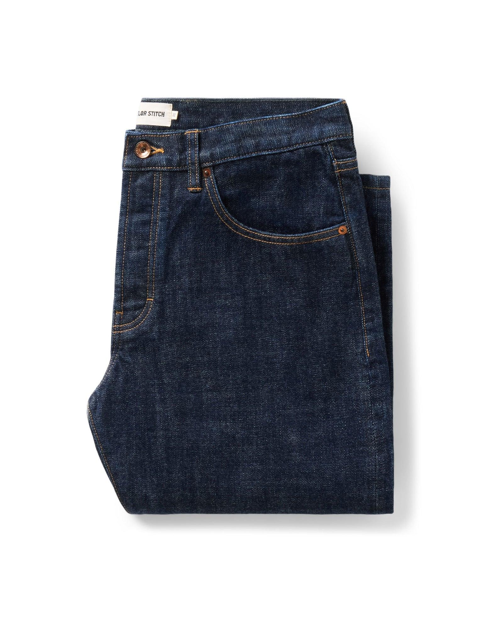 Taylor Stitch The Democratic Jean in Rinsed Organic Selvedge