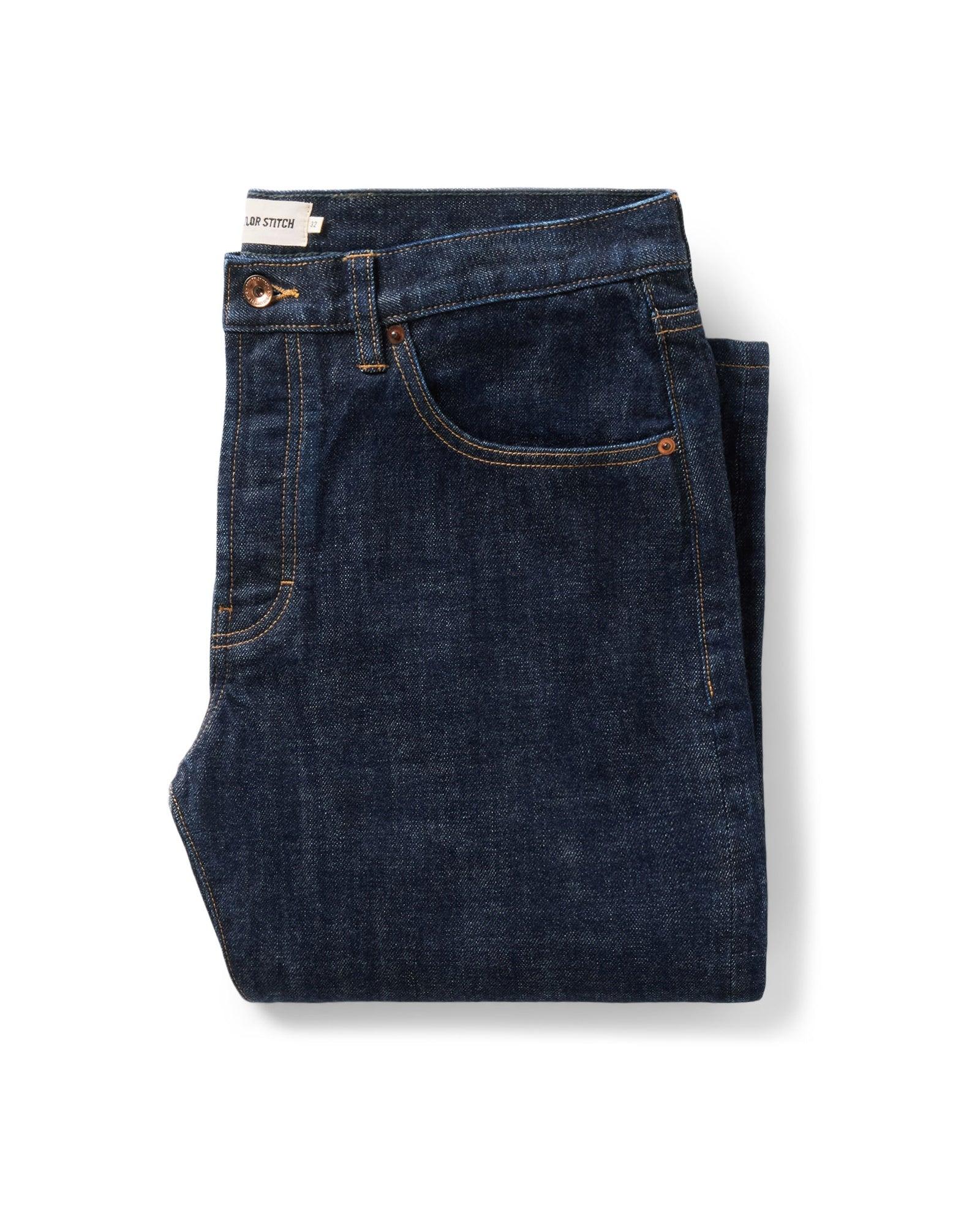 Taylor Stitch The Straight Jean in Rinsed Organic Selvedge