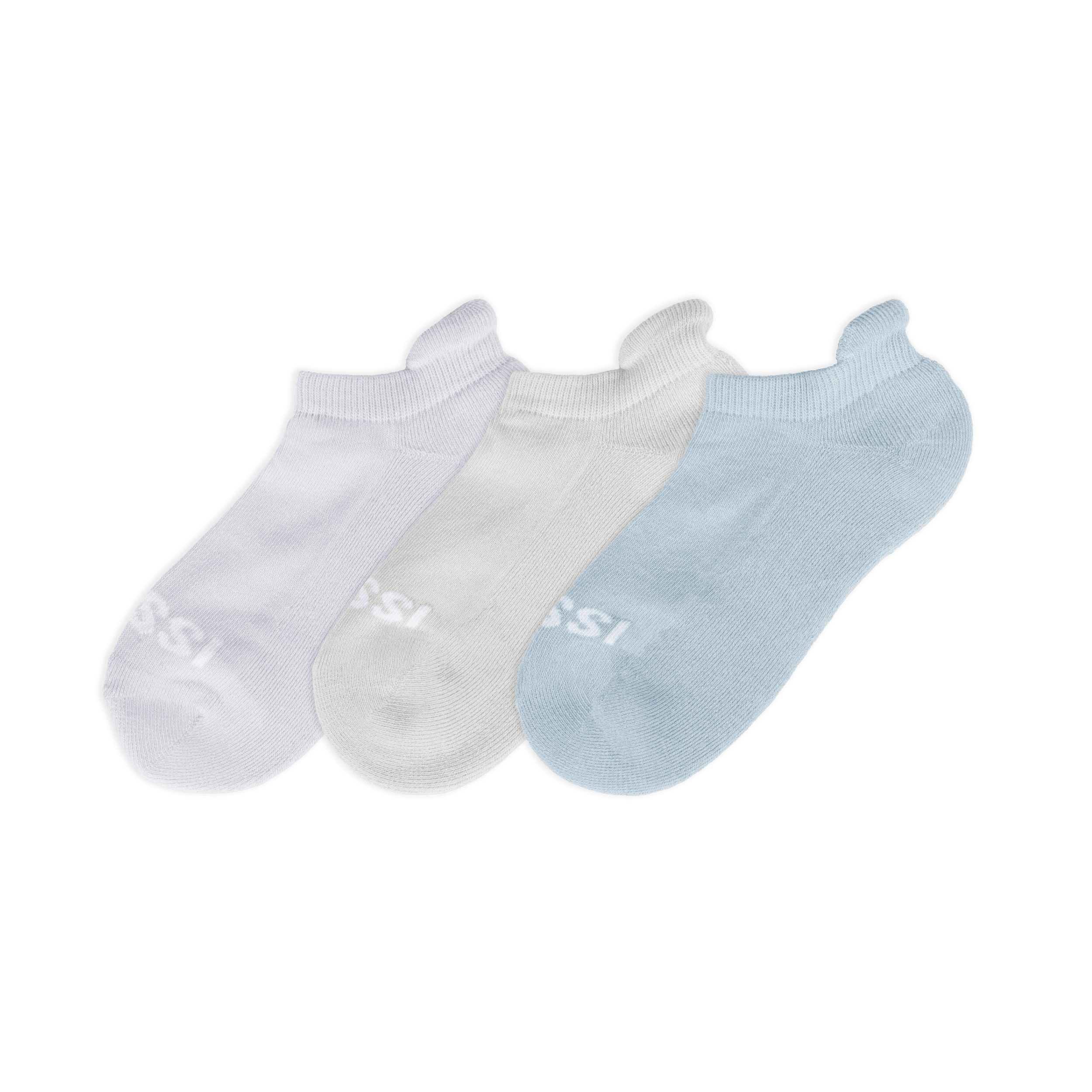 Vessi 3-Pack Tab Socks - Cosmic Dust/Grey/Serene