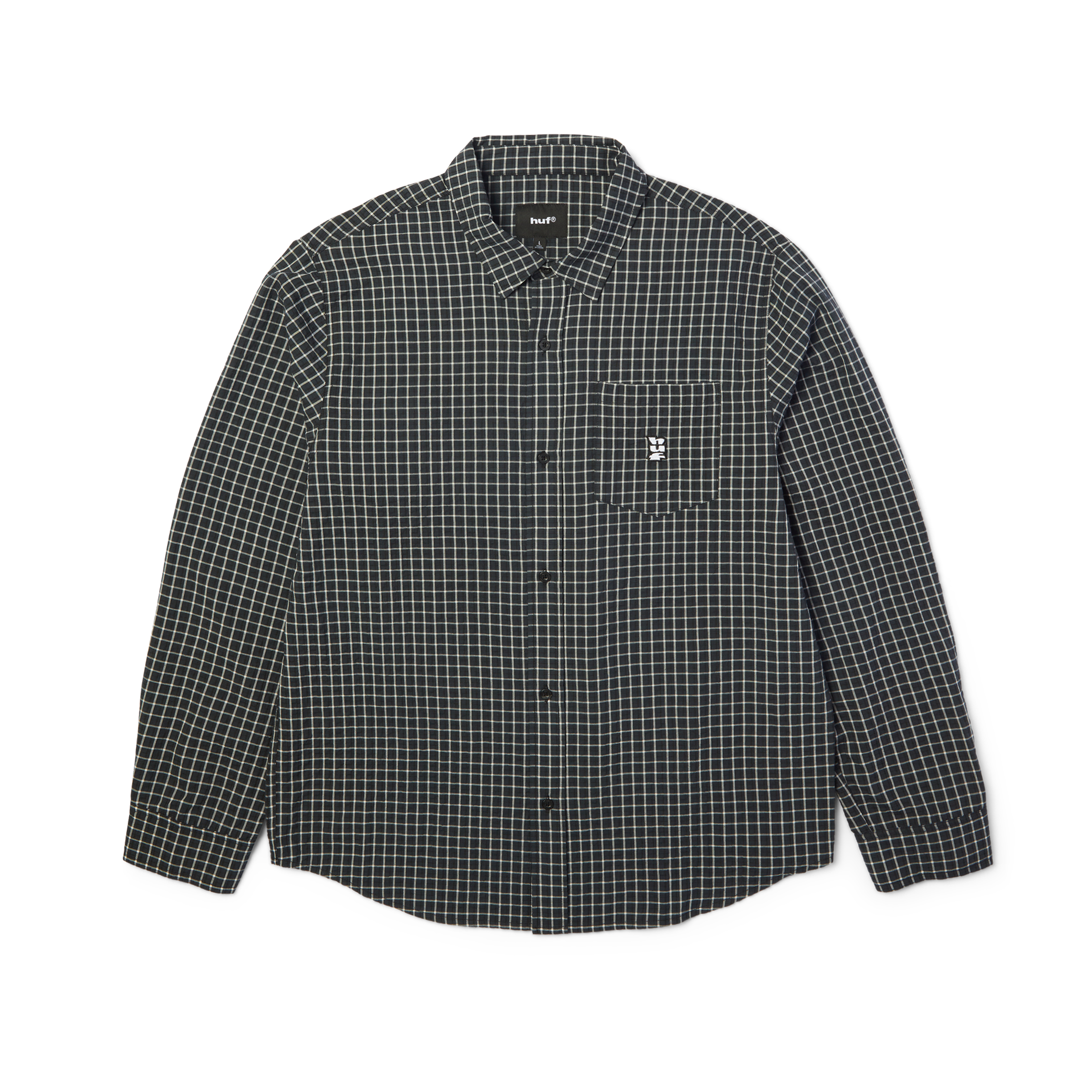 HUF Megablast Long Sleeve Woven Top
