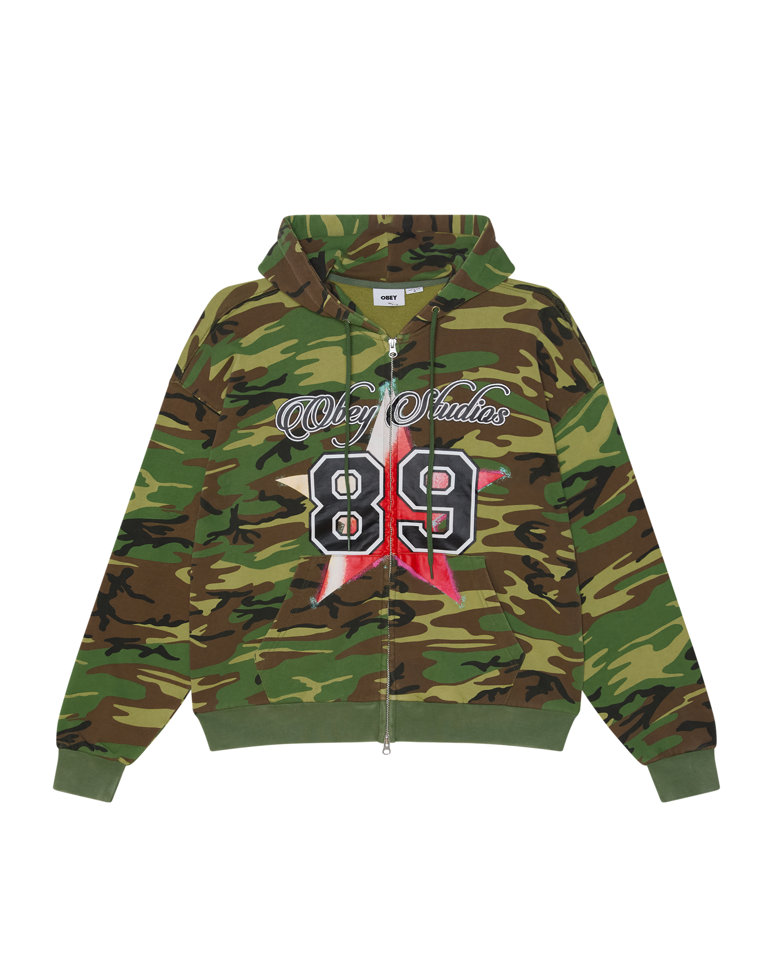 OBEY Obey Varsity Zip Hood