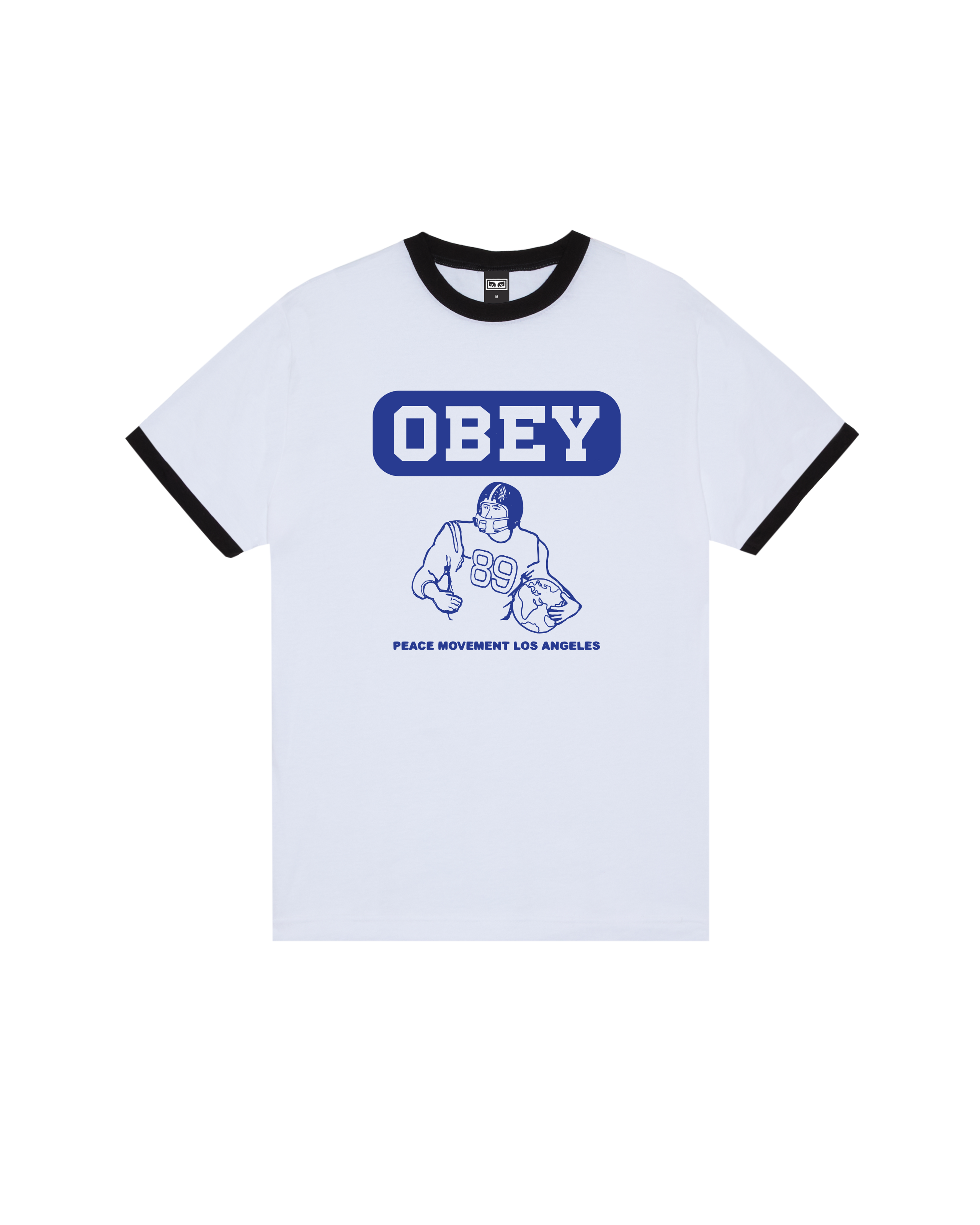 OBEY Peace Movement Ringer T-Shirt