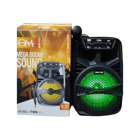 PARLANTE MEGA BOOM 15W 6,5"