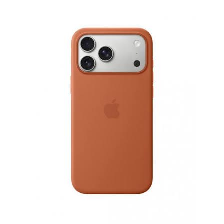 FUNDA SILICONA IPH 17 PRO MAX NARANJA
