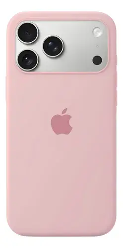 FUNDA SILICONA IPH 17 PRO MAX ROSA