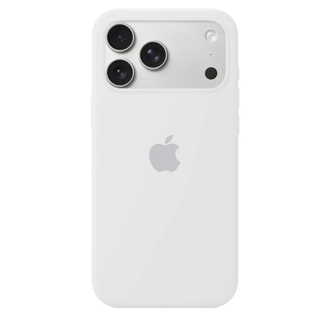 FUNDA SILICONA IPH 17 PRO BLANCO