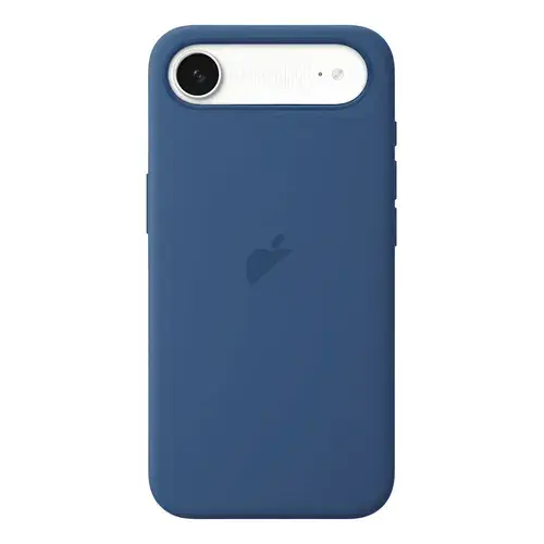 FUNDA SILICONA IPH 17 AIR AZUL