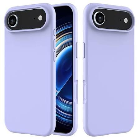 FUNDA SILICONA IPH 17 AIR LILA