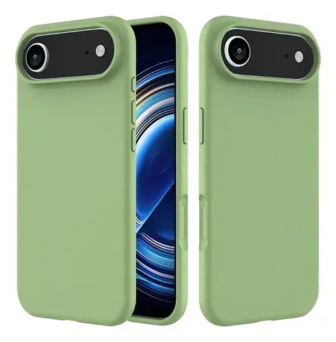 FUNDA SILICONA IPH 17 AIR VERDE