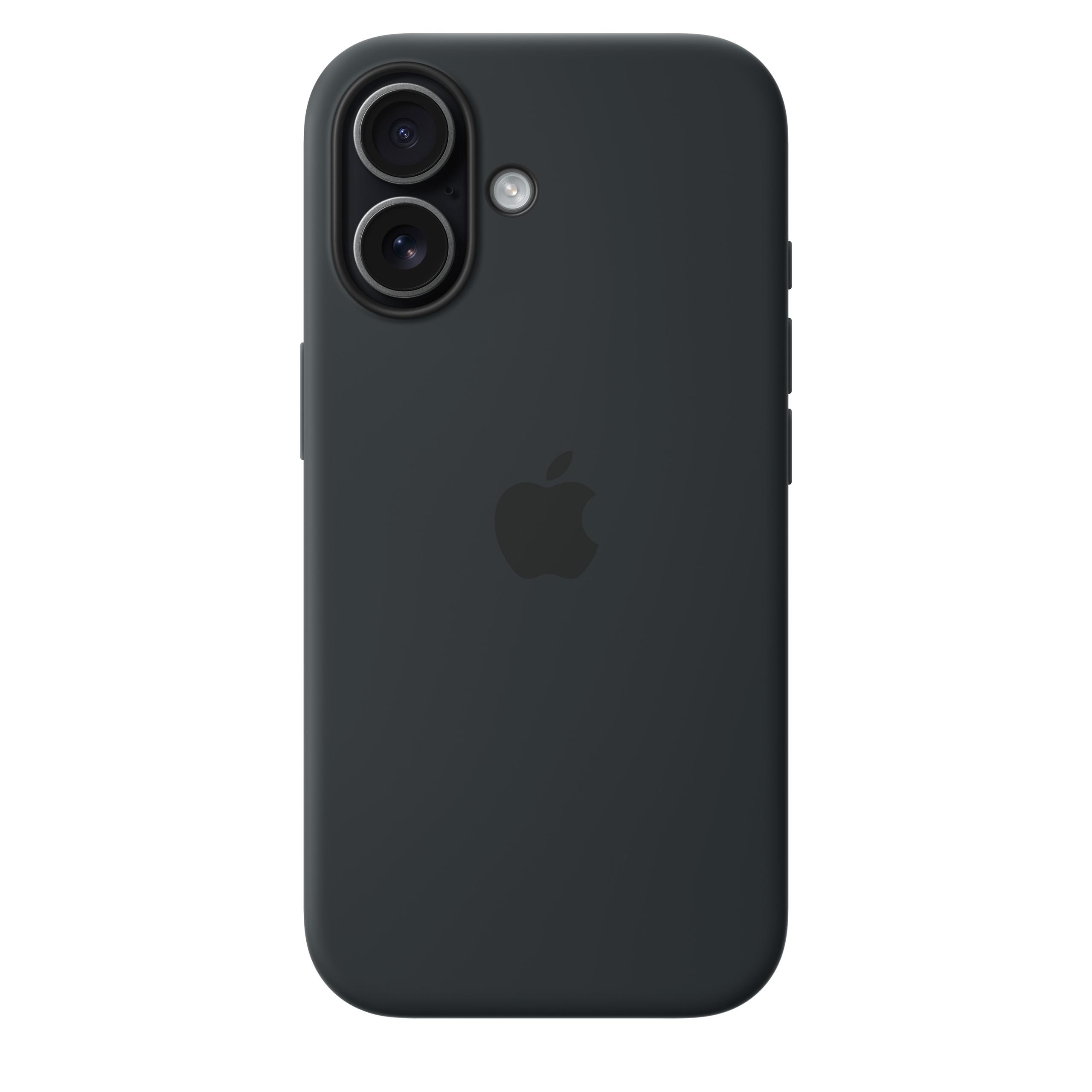 FUNDA SILICONA IPH 17 NEGRO