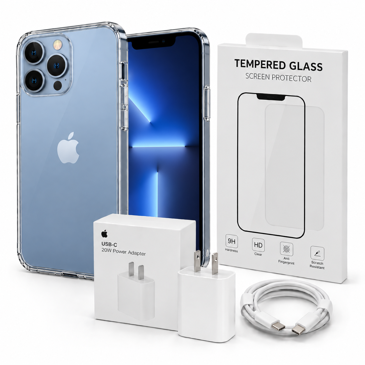 IPHONE 13 PRO 512GB 100% SIERRA BLUE..