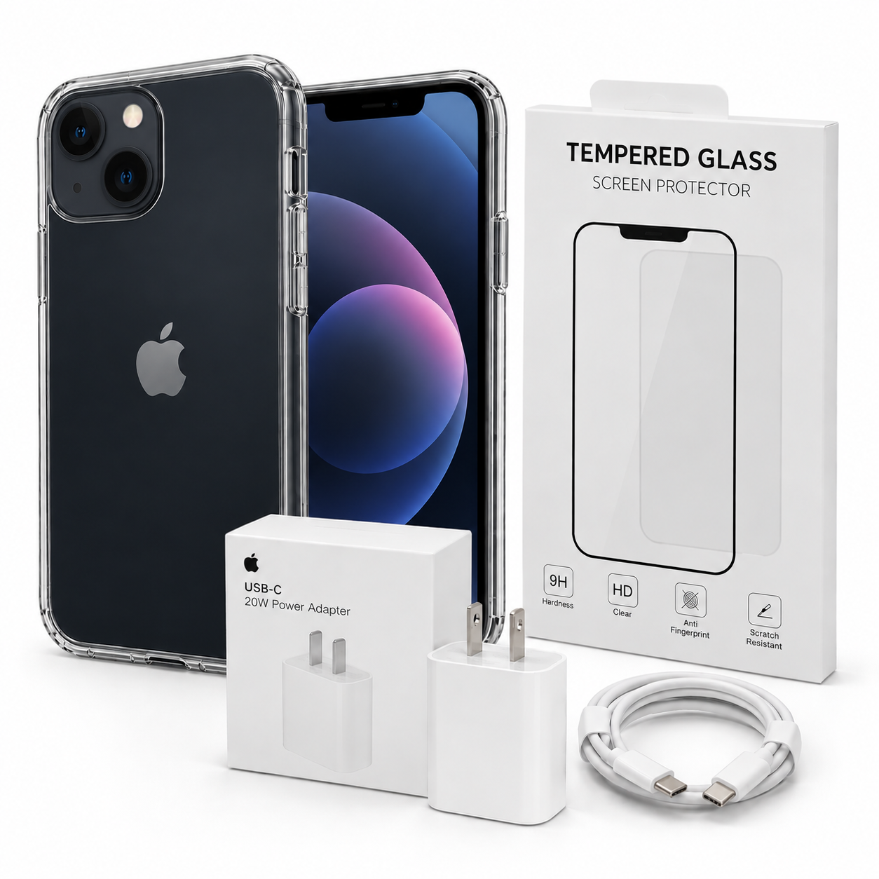 IPHONE 14 128GB 100% MIDNIGHT - PANTALLA CAMBIADA