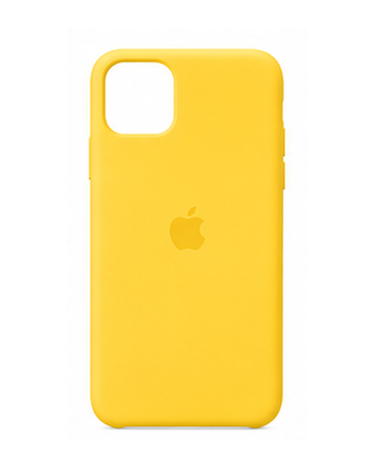 FUNDA SILICONA 11 PRO AMARILLO