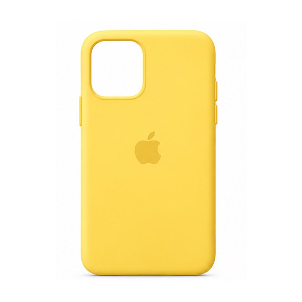 FUNDA SILICONA 11 PRO MAX AMARILLO