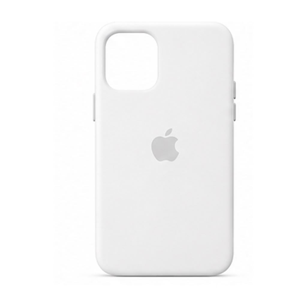 FUNDA MAGSAFE SILICONA IPH 12 PRO MAX BLANCO