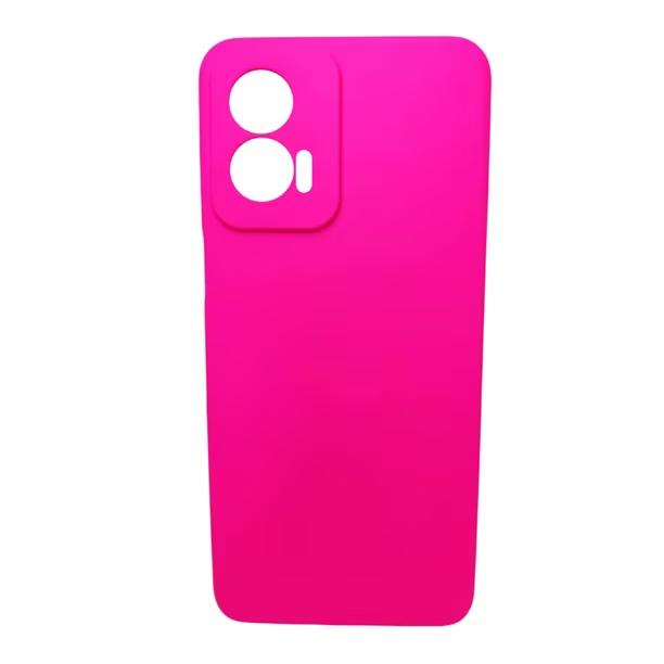 SILICONA MOTOROLA G55 ROSA