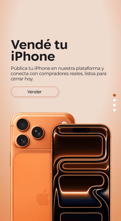 Vendé tu iPhone