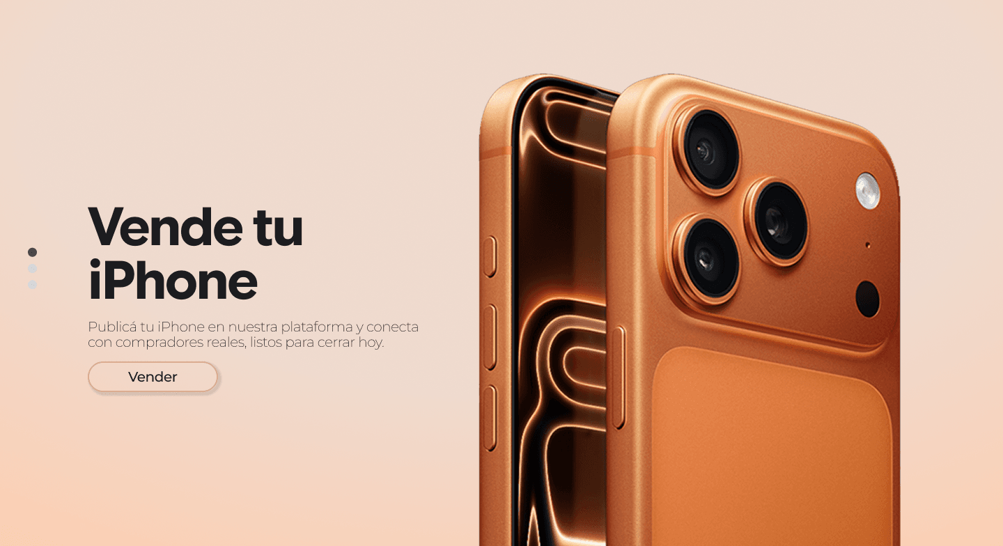 Vendé tu iPhone